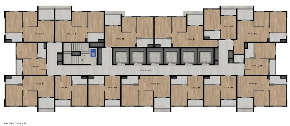 Apartamento, 1 quarto, 24 m² - Foto 6
