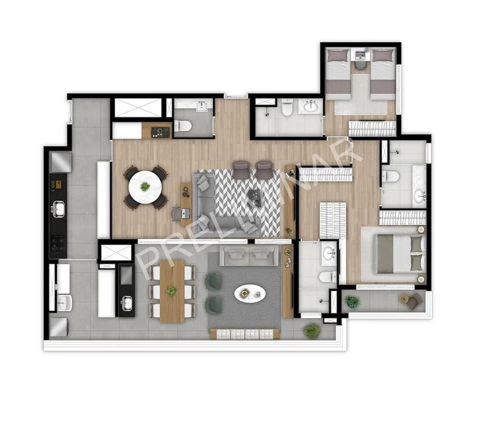 Apartamento, 3 quartos, 128 m² - Foto 17