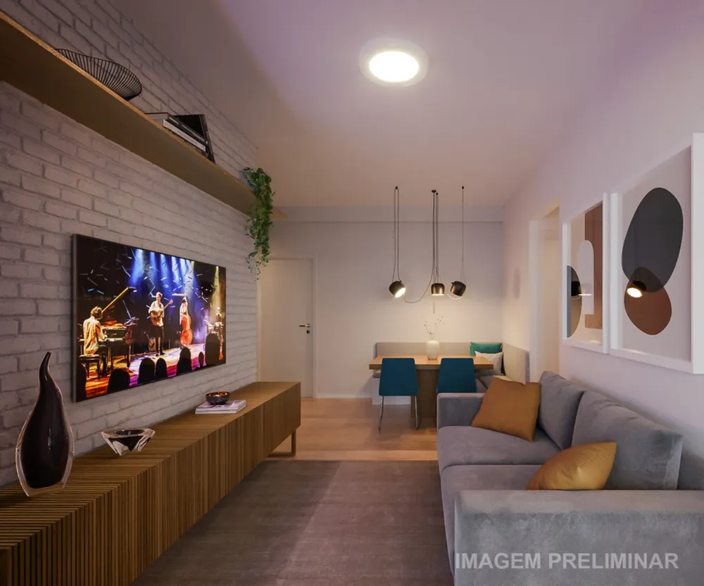 Apartamento, 2 quartos, 69 m² - Foto 2