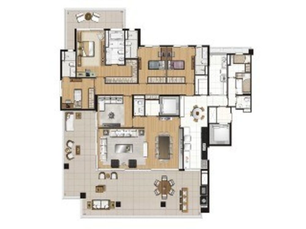 Apartamento, 4 quartos, 332 m² - Foto 3