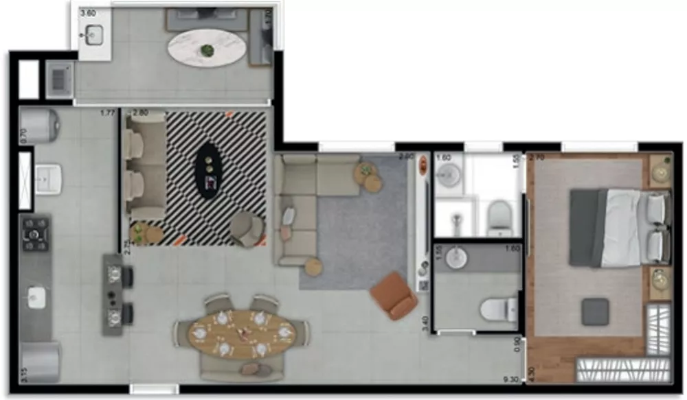 Apartamento, 2 quartos, 70 m² - Foto 30