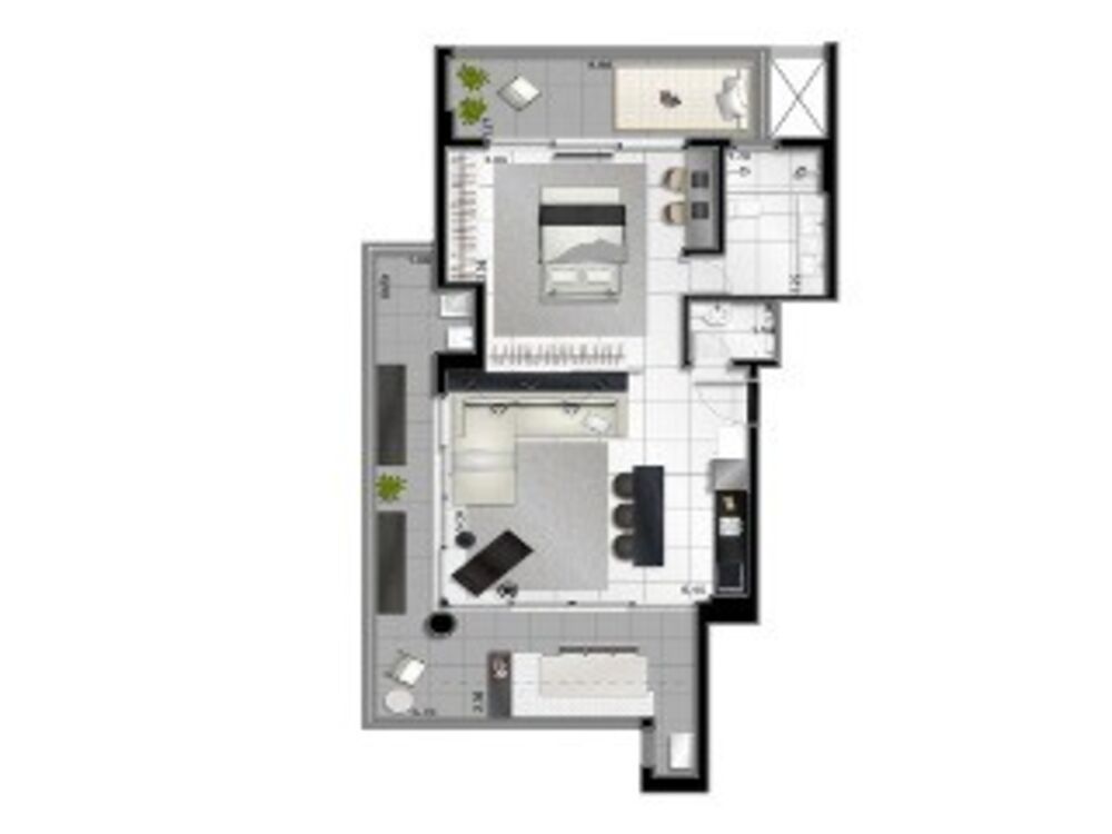 Apartamento, 1 quarto, 67 m² - Foto 14