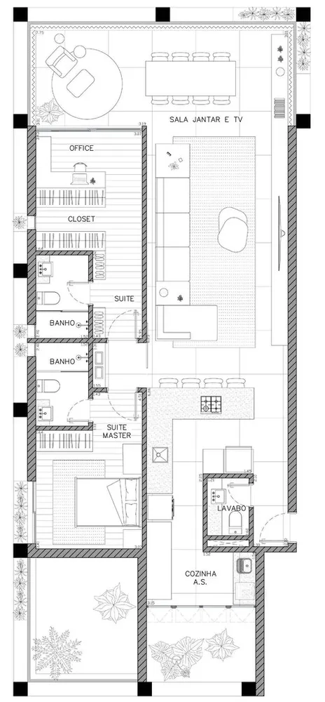 Apartamento, 1 quarto, 137 m² - Foto 4