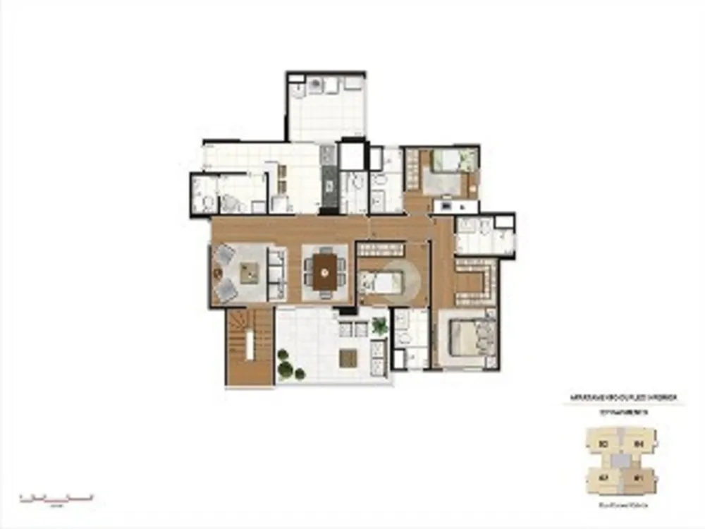 Apartamento, 3 quartos, 262 m² - Foto 5