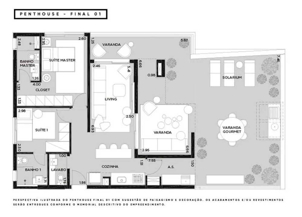 Cobertura, 3 quartos, 150 m² - Foto 16