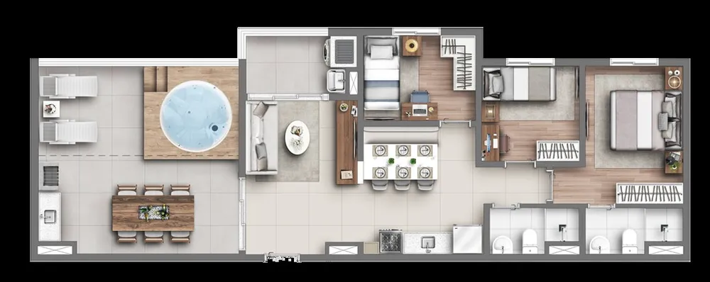 Apartamento, 3 quartos, 49 m² - Foto 6