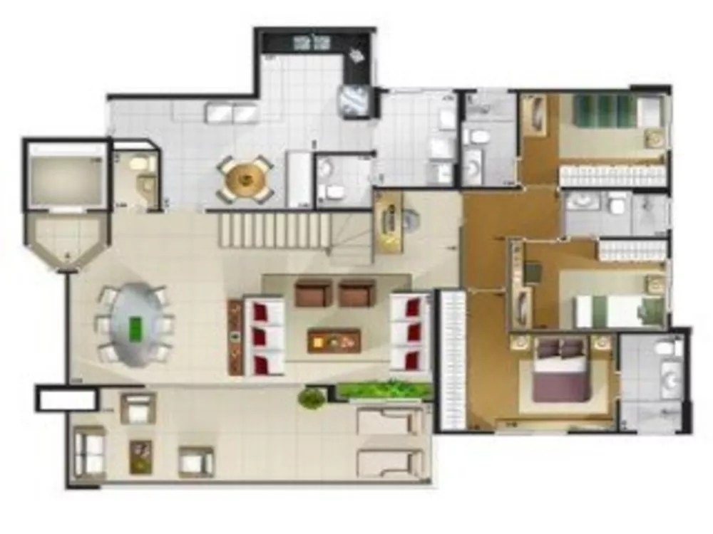 Apartamento à venda com 3 quartos, 146m² - Foto 5