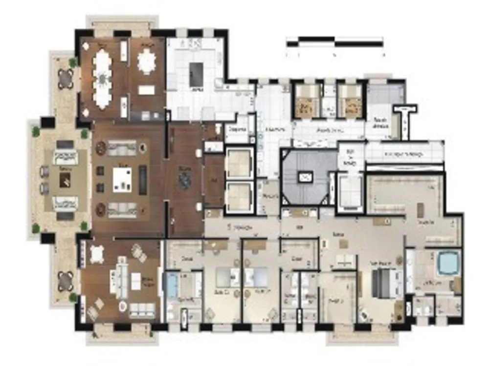 Apartamento, 4 quartos, 405 m² - Foto 9