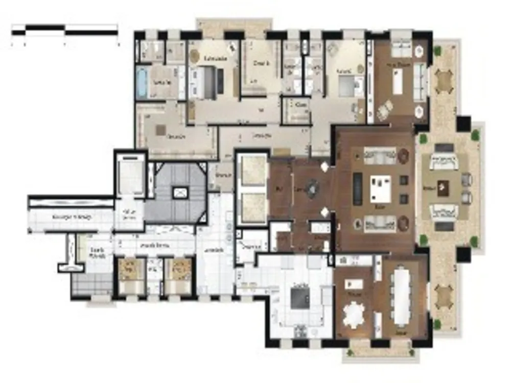 Apartamento, 4 quartos, 405 m² - Foto 10