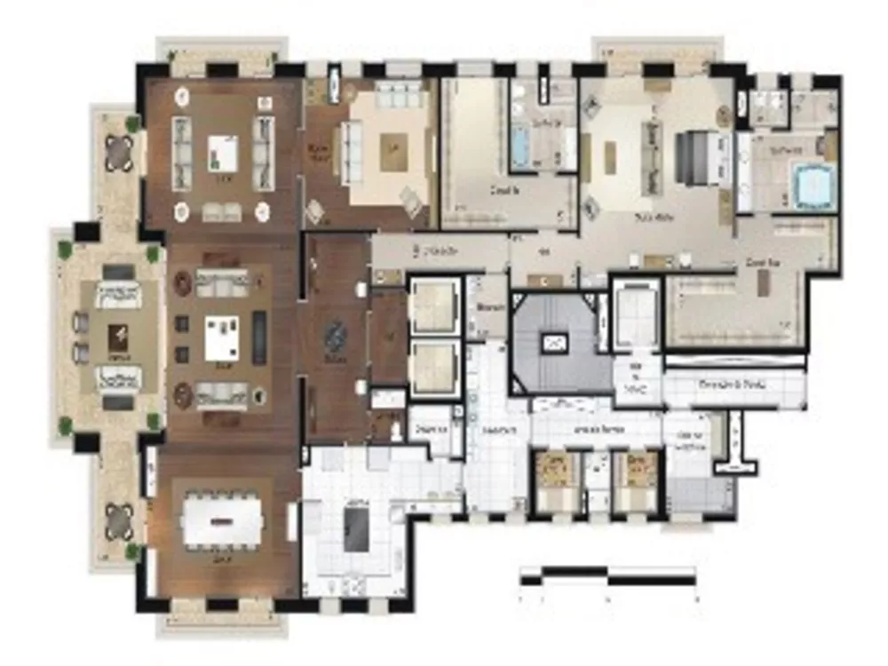 Apartamento à venda com 4 quartos, 405m² - Foto 6