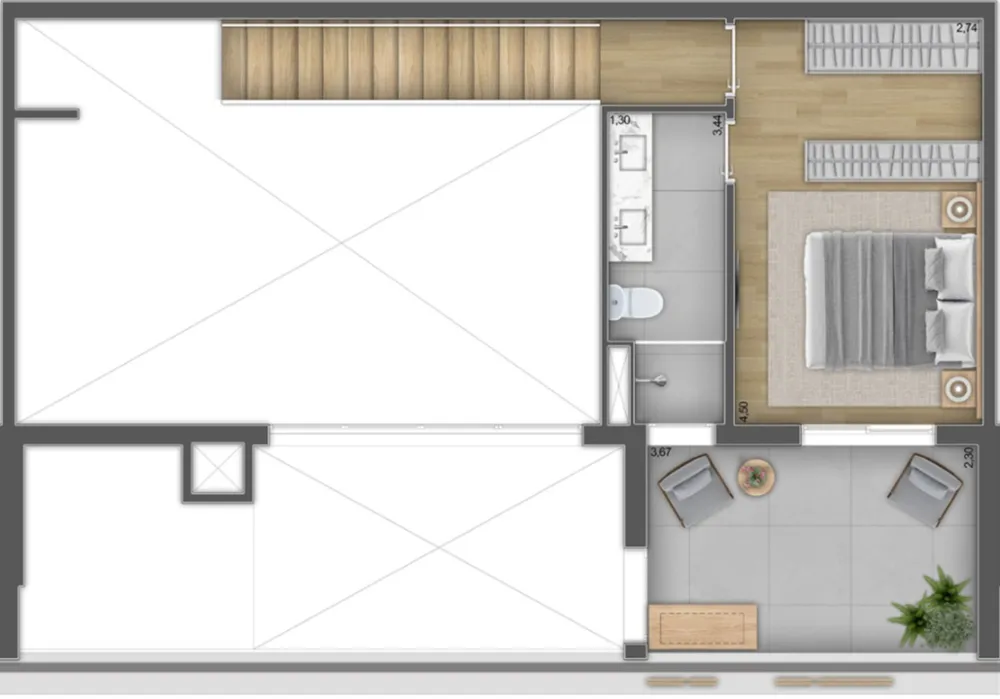 Apartamento, 2 quartos, 71 m² - Foto 4