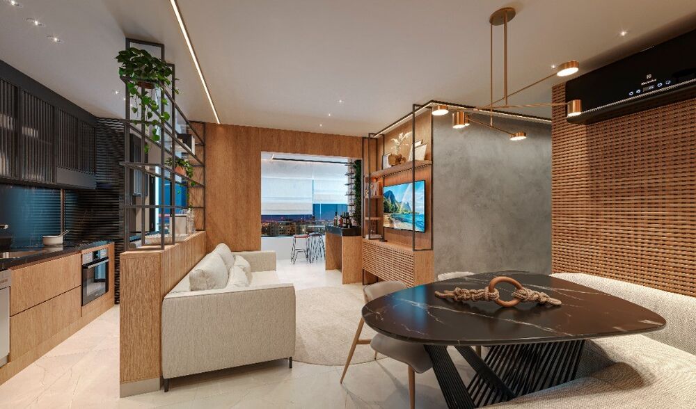 Apartamento, 2 quartos, 56 m² - Foto 2