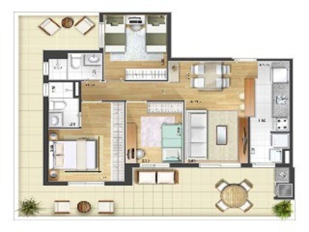 Apartamento, 2 quartos, 59 m² - Foto 25