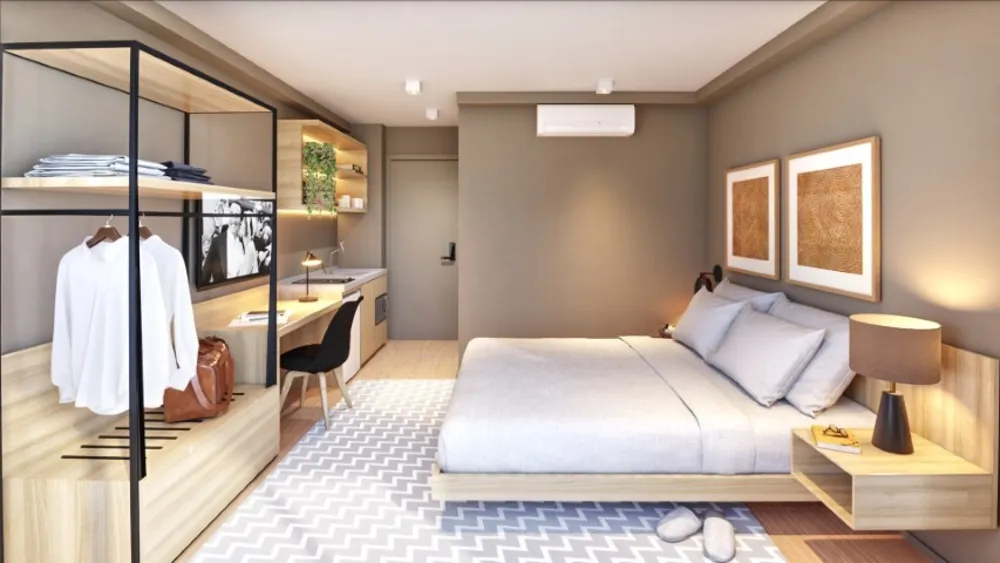 Apartamento, 1 quarto, 47 m² - Foto 1