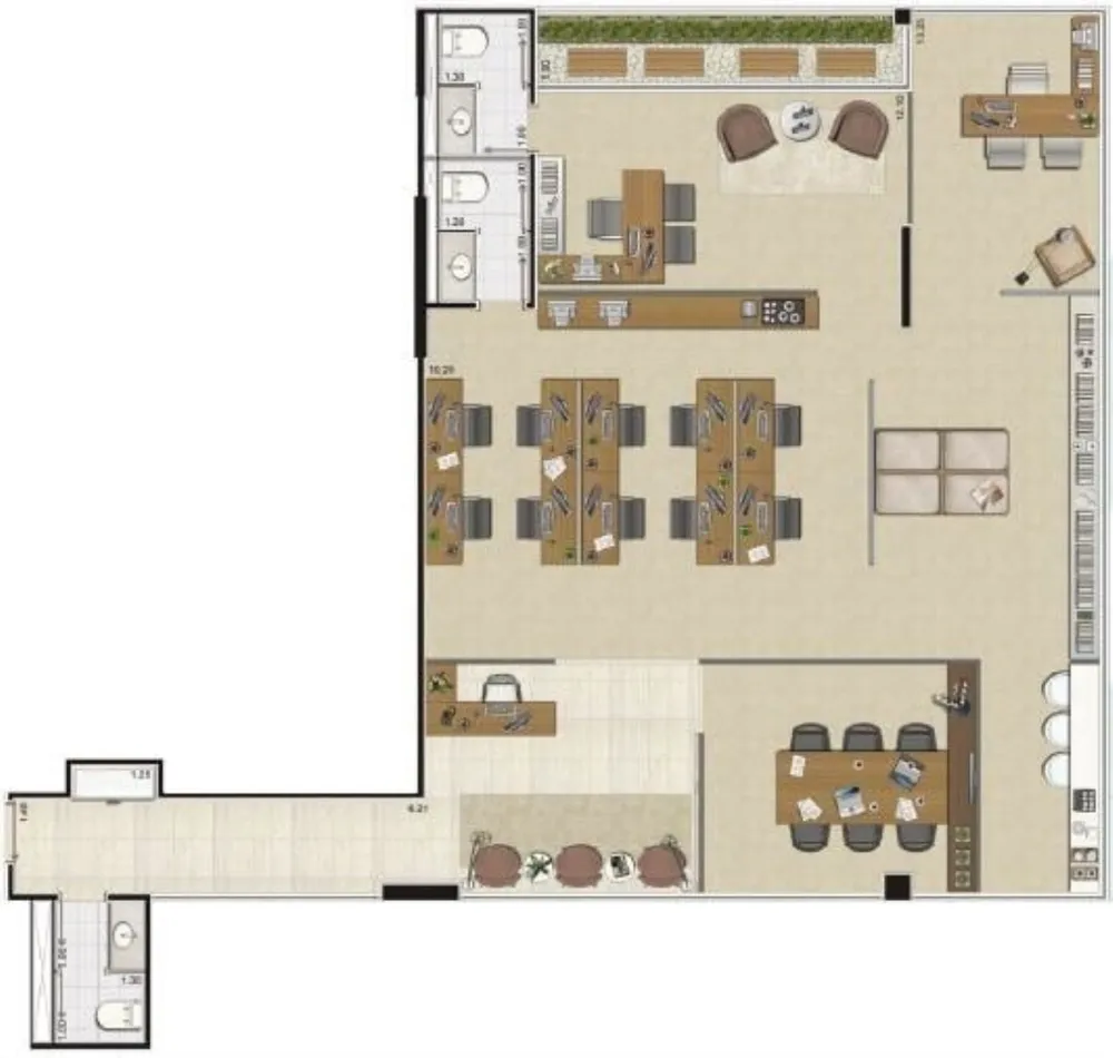 Sala-Conjunto, 86 m² - Foto 8
