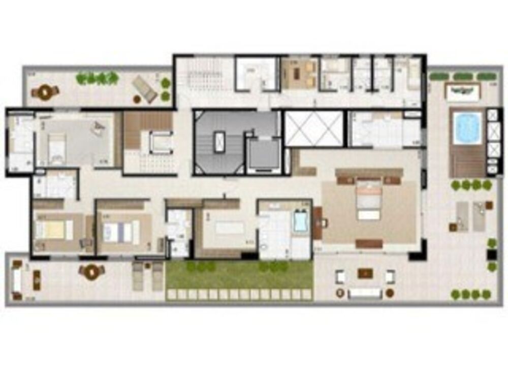 Apartamento, 4 quartos, 407 m² - Foto 7