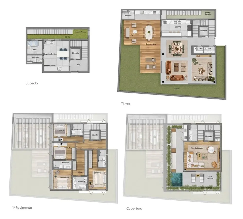 Casa de Condomínio, 4 quartos - Foto 10
