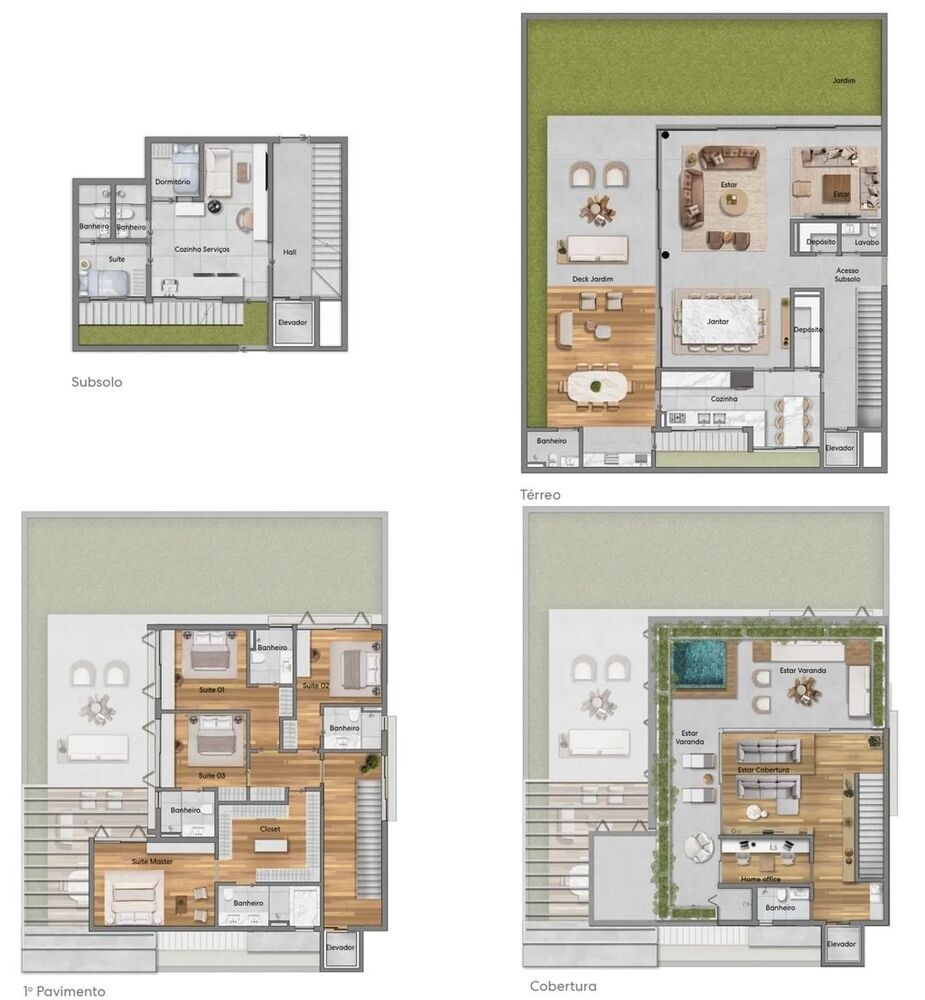 Casa de Condomínio, 4 quartos - Foto 8