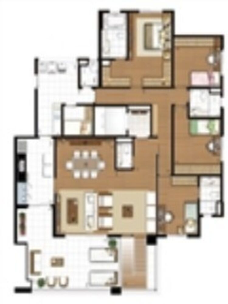 Apartamento, 4 quartos, 190 m² - Foto 2