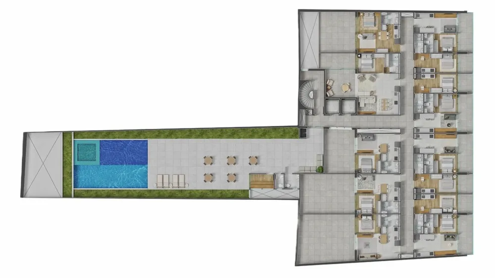 Apartamento, 1 quarto, 47 m² - Foto 2