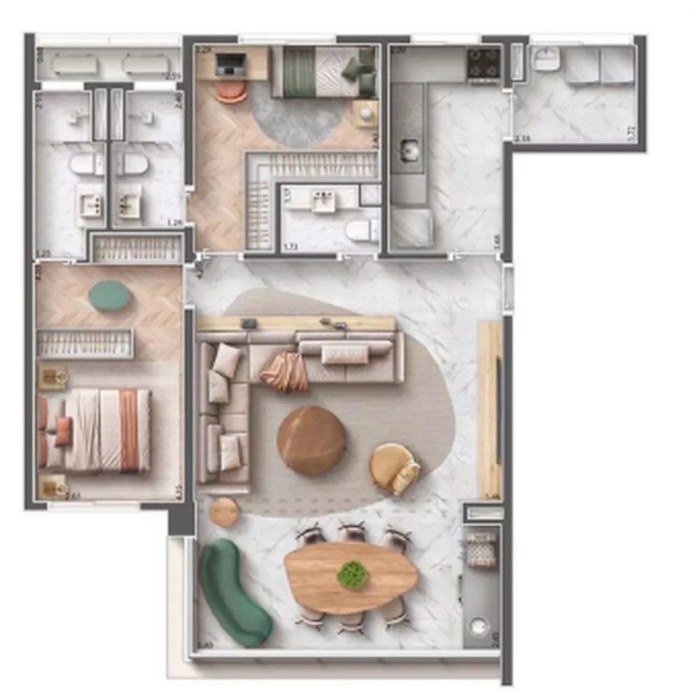 Apartamento, 3 quartos, 89 m² - Foto 15