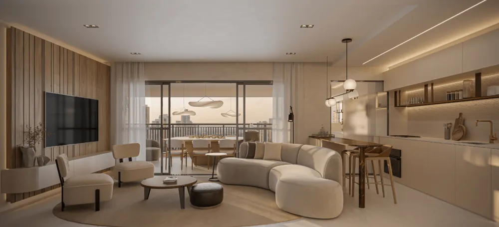 Apartamento, 3 quartos, 135 m² - Foto 1