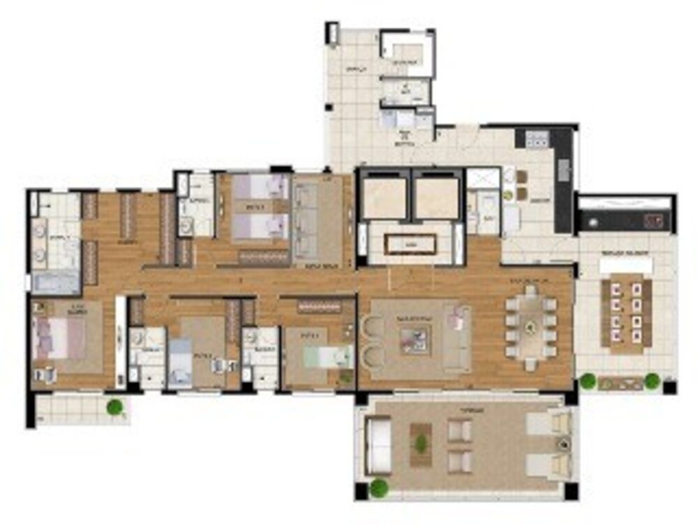 Apartamento, 4 quartos, 260 m² - Foto 10