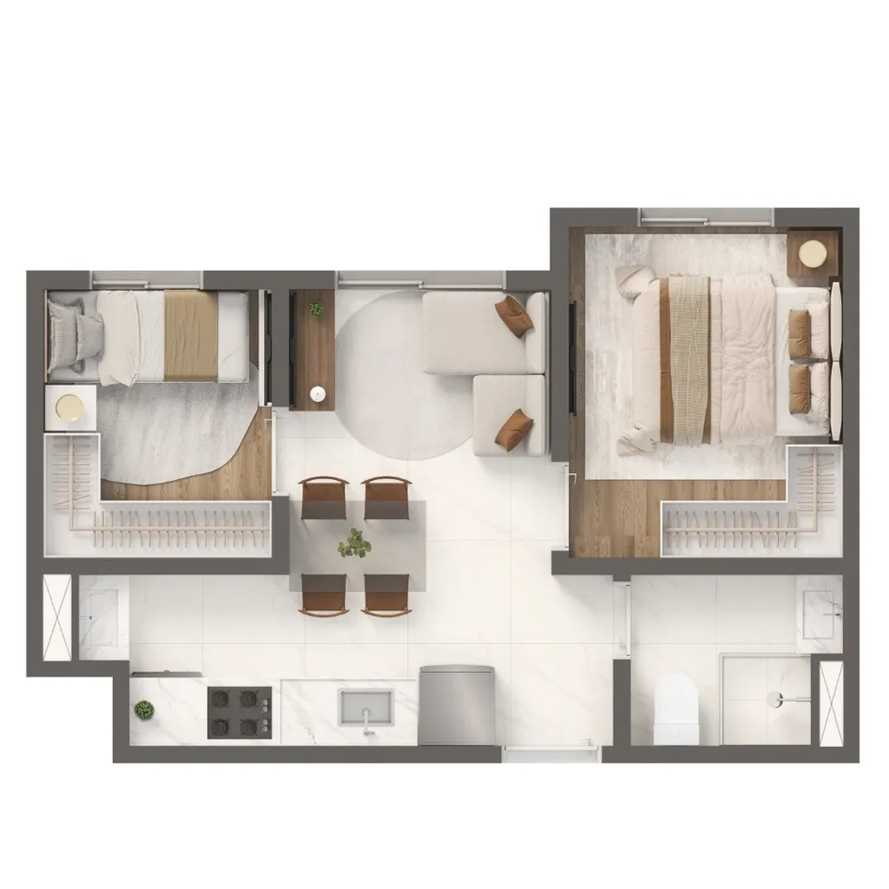 Apartamento, 1 quarto, 24 m² - Foto 6
