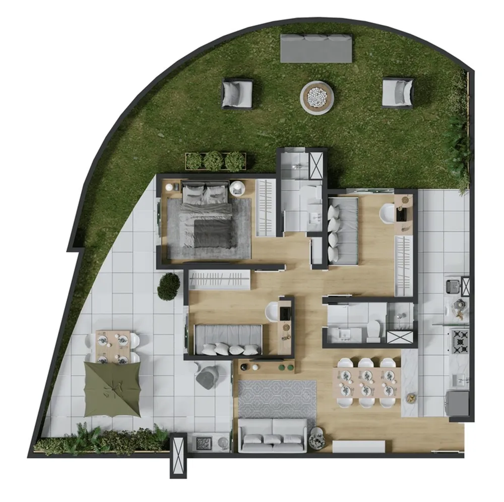Apartamento, 2 quartos, 54 m² - Foto 15