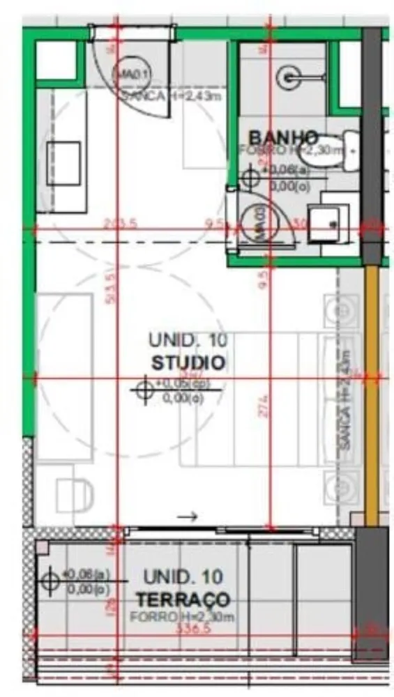 Apartamento, 1 quarto, 24 m² - Foto 4