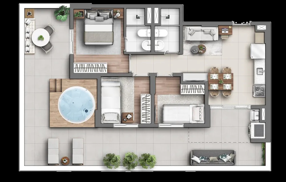 Apartamento, 2 quartos, 45 m² - Foto 5