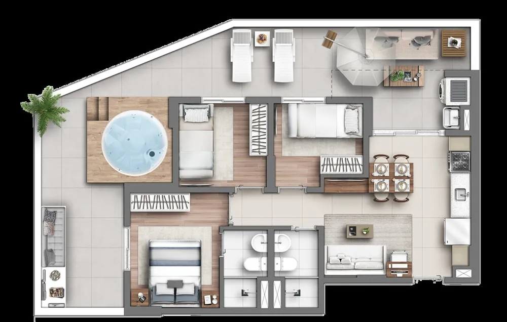 Apartamento, 2 quartos, 45 m² - Foto 6