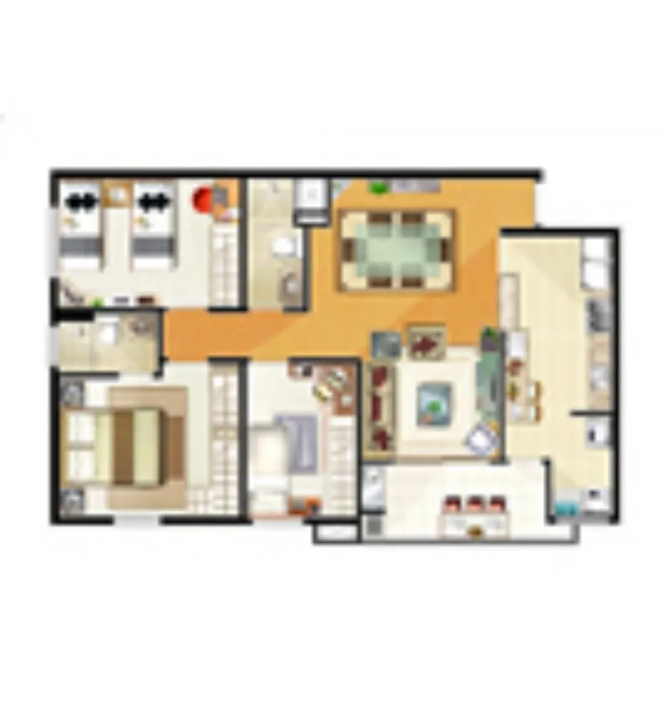 Apartamento, 2 quartos, 69 m² - Foto 8