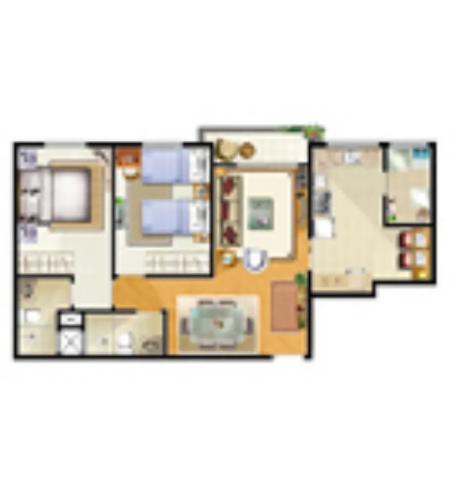 Apartamento, 2 quartos, 69 m² - Foto 9