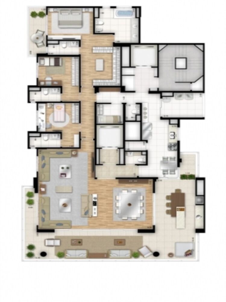 Apartamento, 4 quartos, 283 m² - Foto 4
