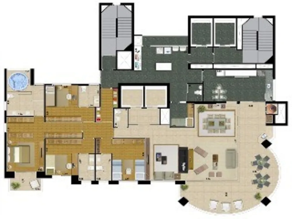 Apartamento, 4 quartos, 298 m² - Foto 8
