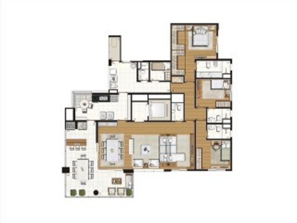 Apartamento à venda com 4 quartos, 251m² - Foto 7