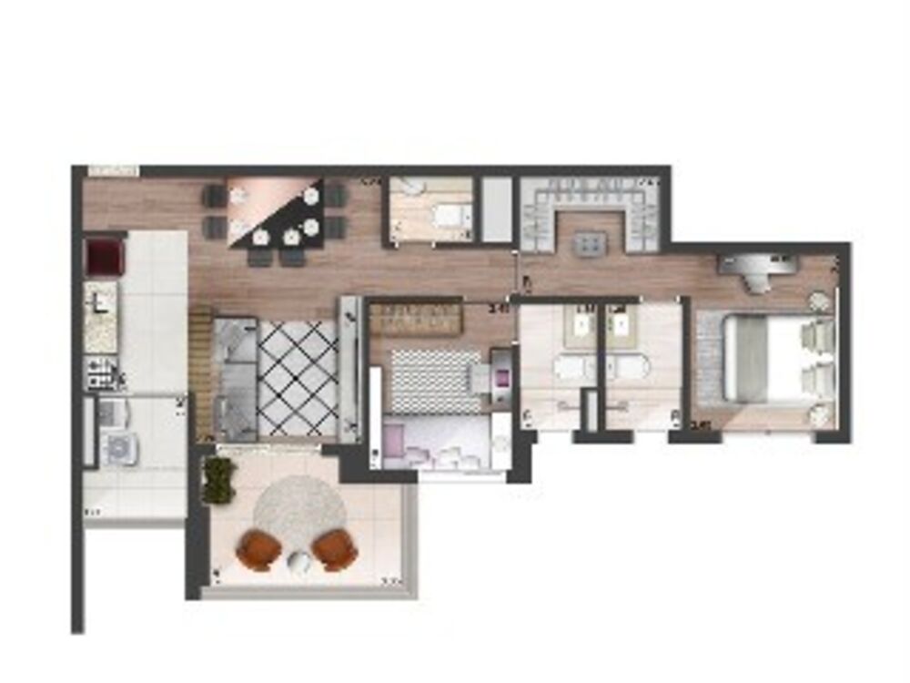 Apartamento, 3 quartos, 113 m² - Foto 10