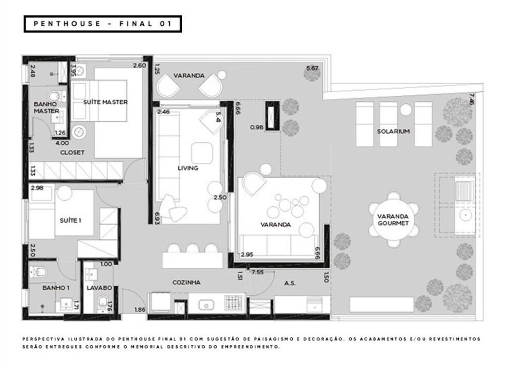Apartamento, 2 quartos, 76 m² - Foto 1
