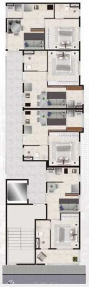 Apartamento, 1 quarto, 28 m² - Foto 8