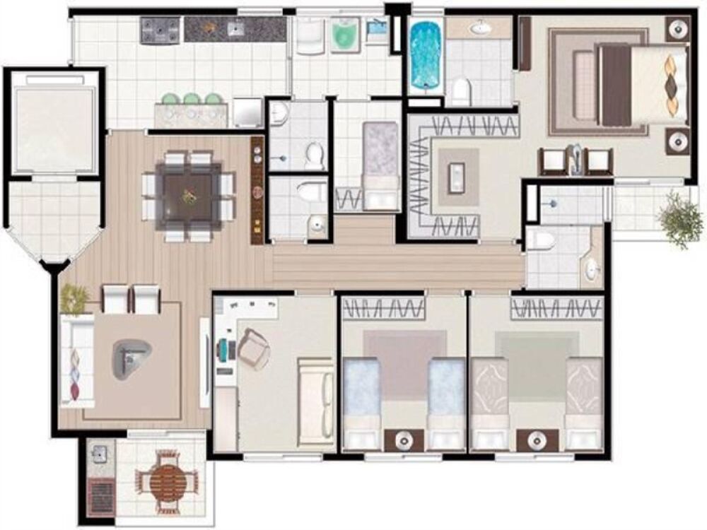 Apartamento, 4 quartos, 116 m² - Foto 8