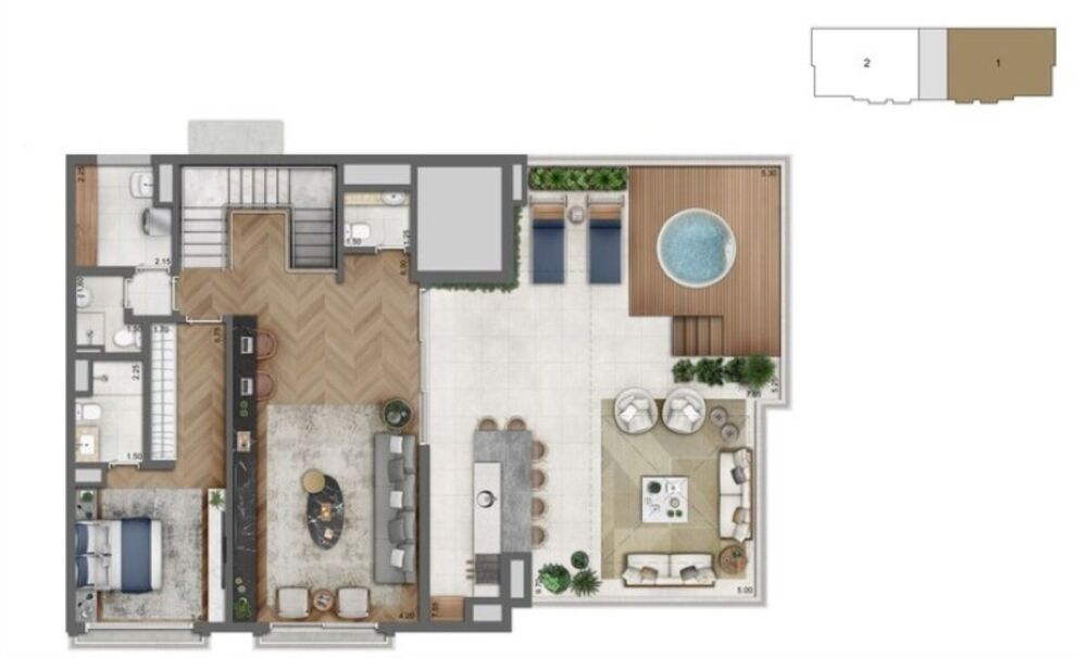 Apartamento, 3 quartos, 165 m² - Foto 16