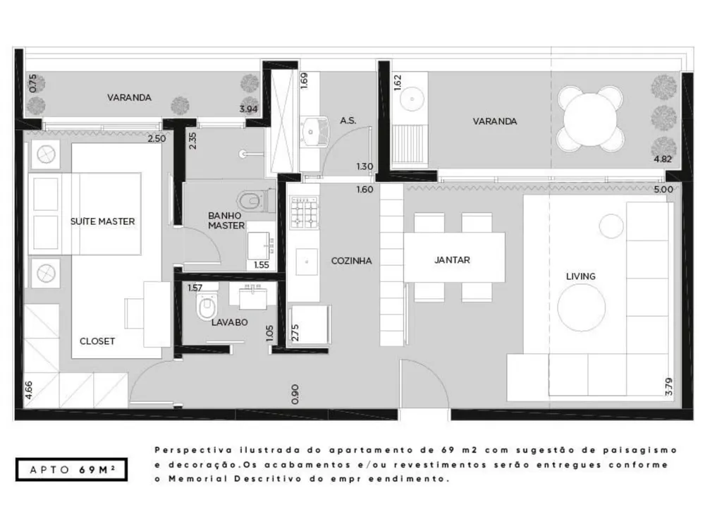 Apartamento, 2 quartos, 136 m² - Foto 15