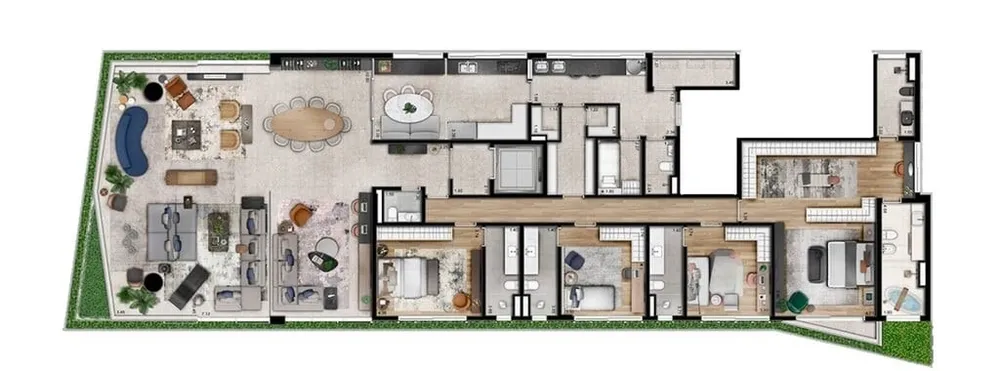 Apartamento, 4 quartos, 322 m² - Foto 6
