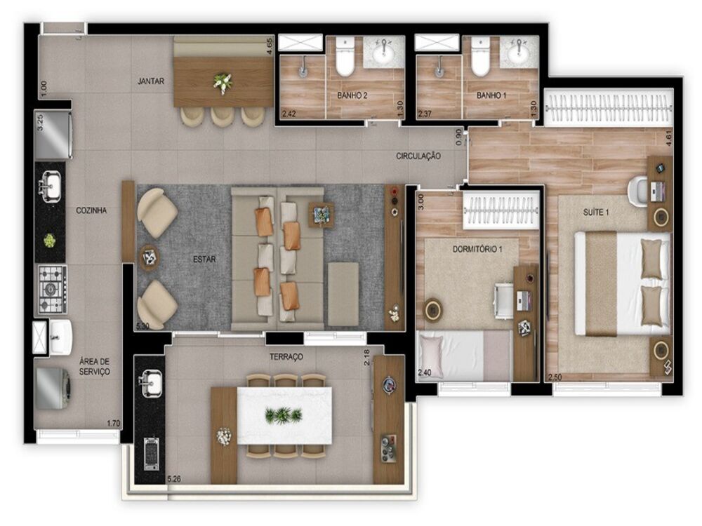Apartamento, 4 quartos, 234 m² - Foto 11