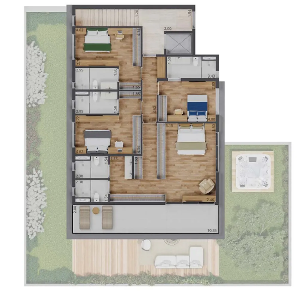 Apartamento, 4 quartos, 515 m² - Foto 8