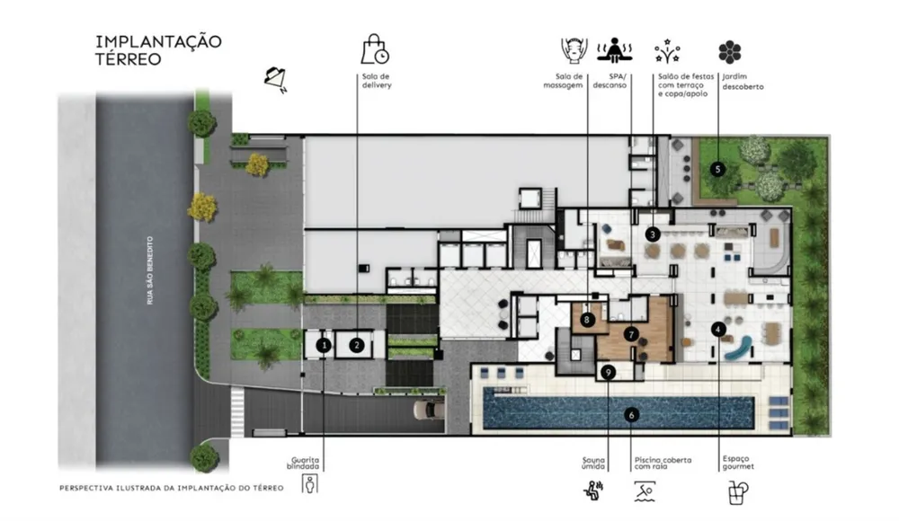 Apartamento, 1 quarto, 33 m² - Foto 1