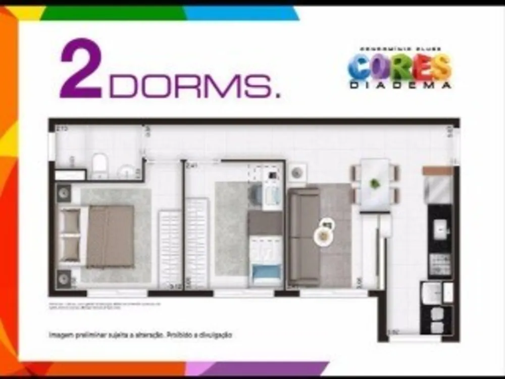 Apartamento, 2 quartos, 43 m² - Foto 11