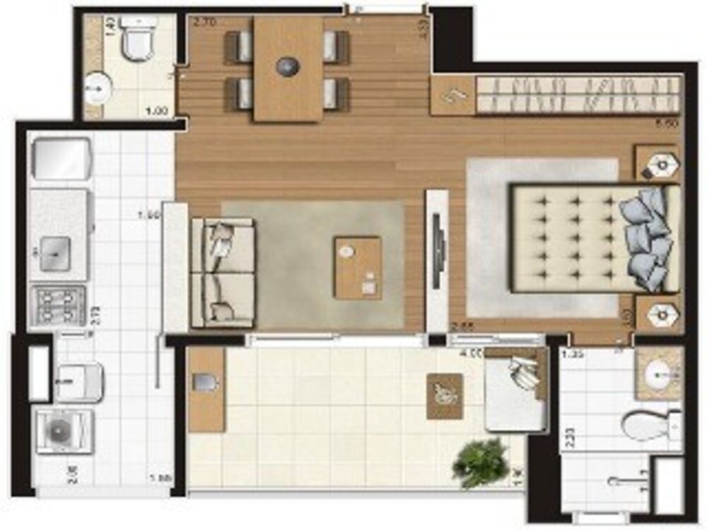 Apartamento, 2 quartos, 73 m² - Foto 13