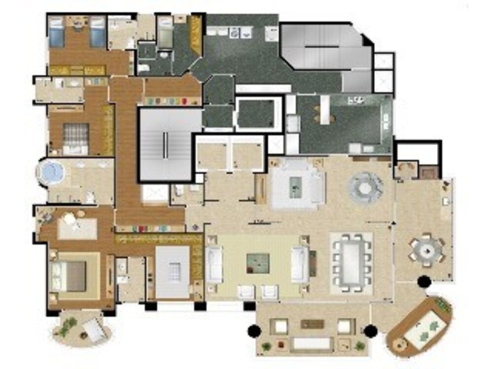 Apartamento, 4 quartos, 335 m² - Foto 4